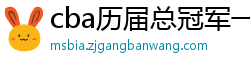 cba历届总冠军一览表